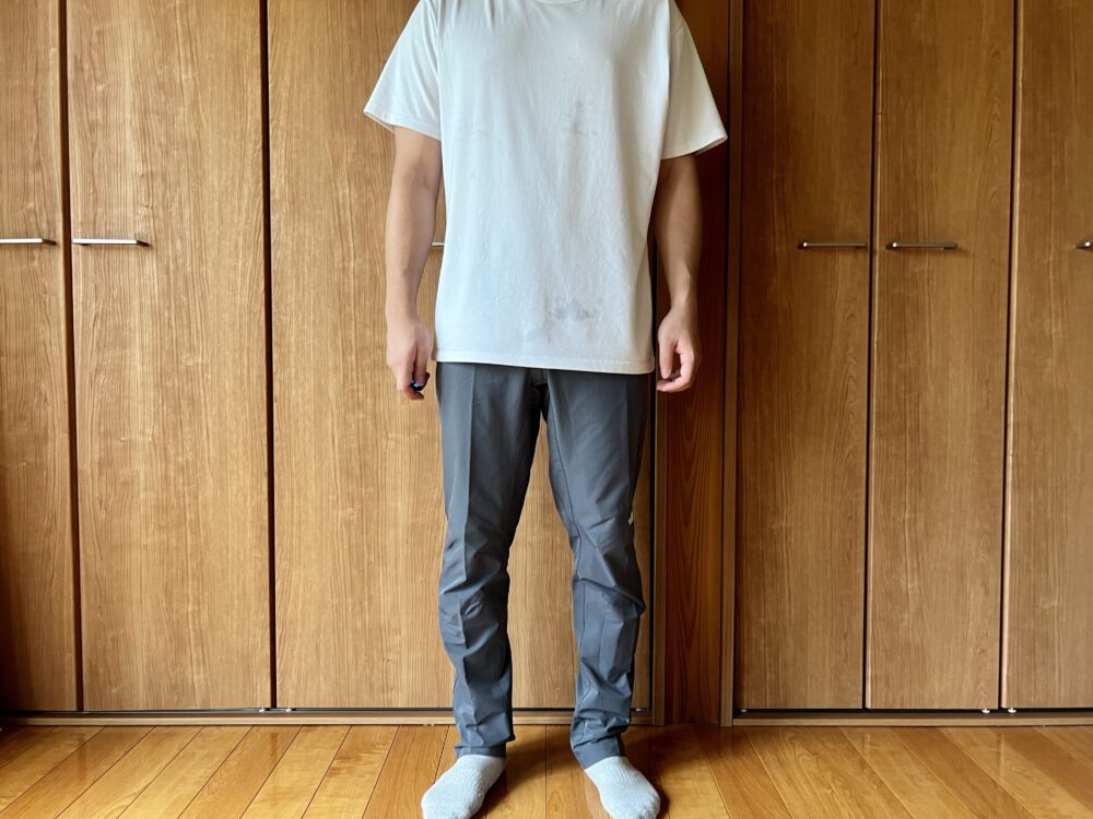 街着にはノースフェイス「ドーローライトパンツ」がおすすめ！サイズ感
