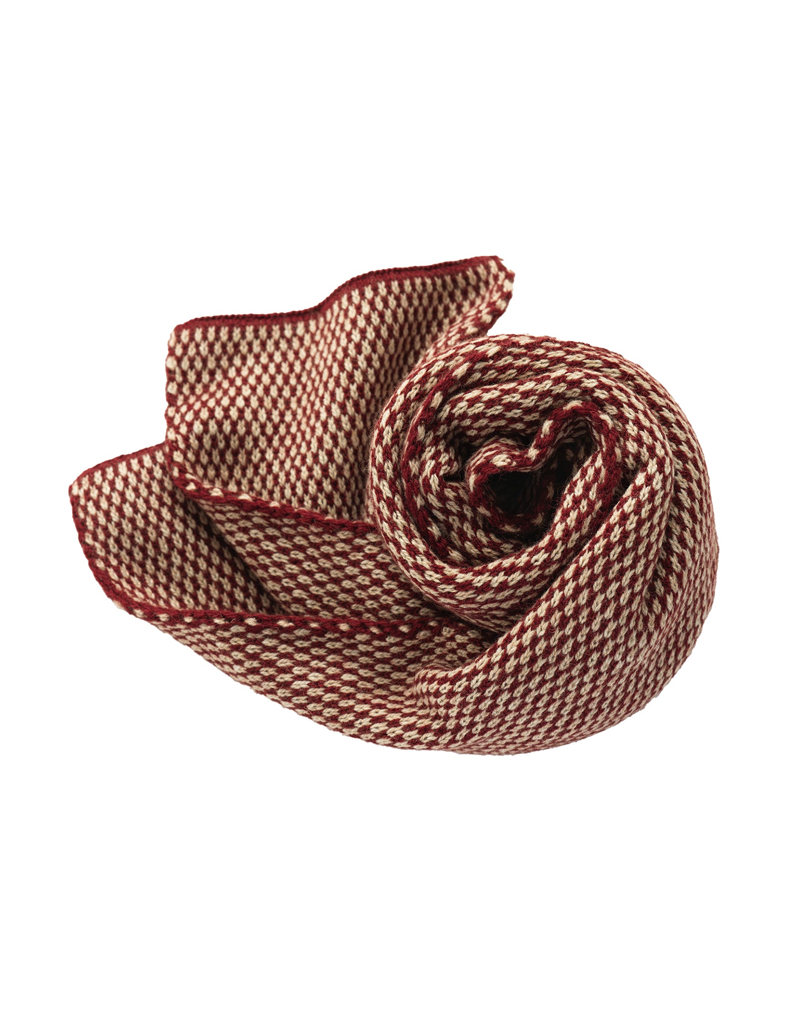 ウールジャカードマフラー(hand knitting machine) – yourwear