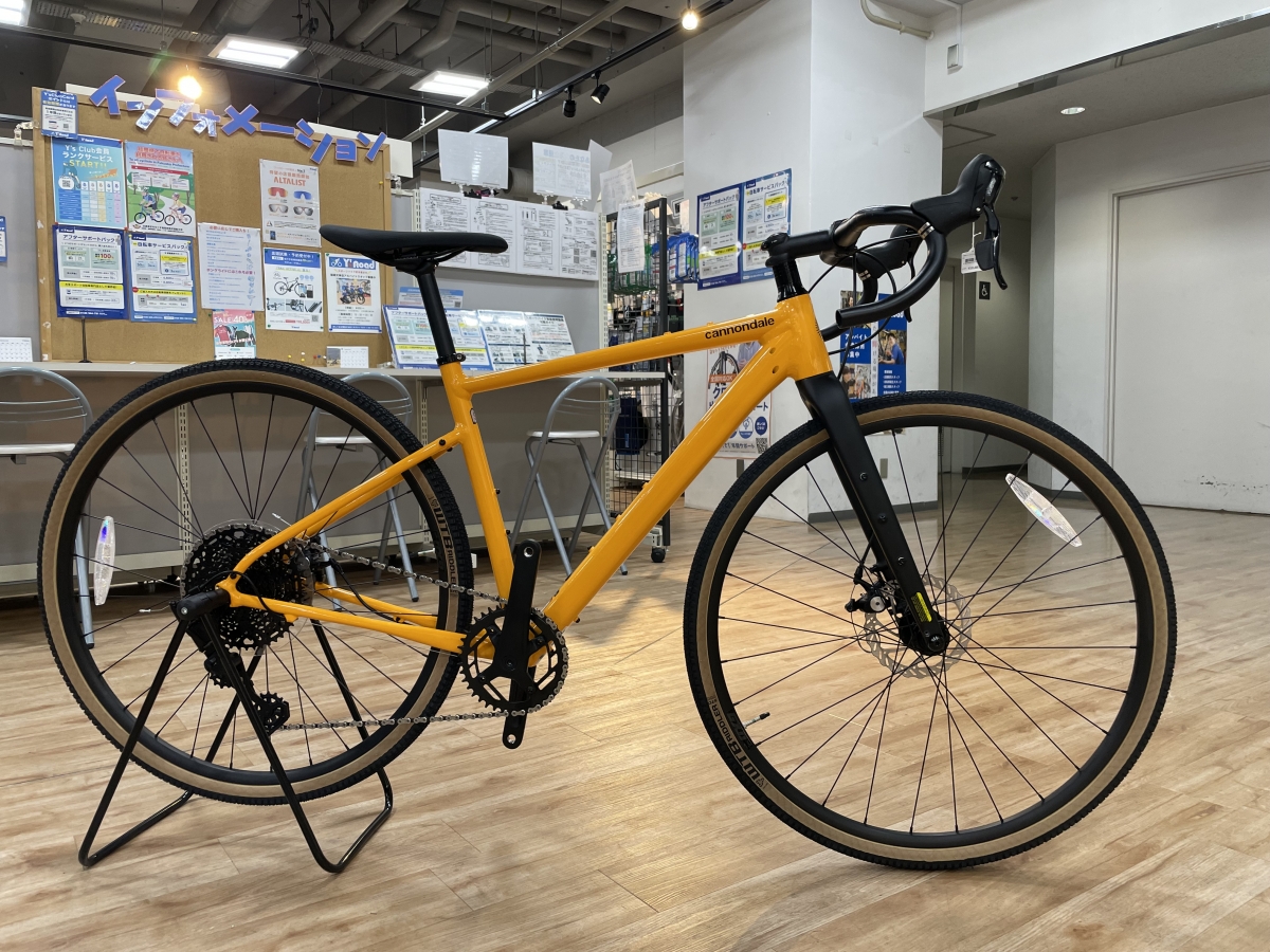 Cannondale】ロードバイク入門に最適！ロングライドからパッキングまで