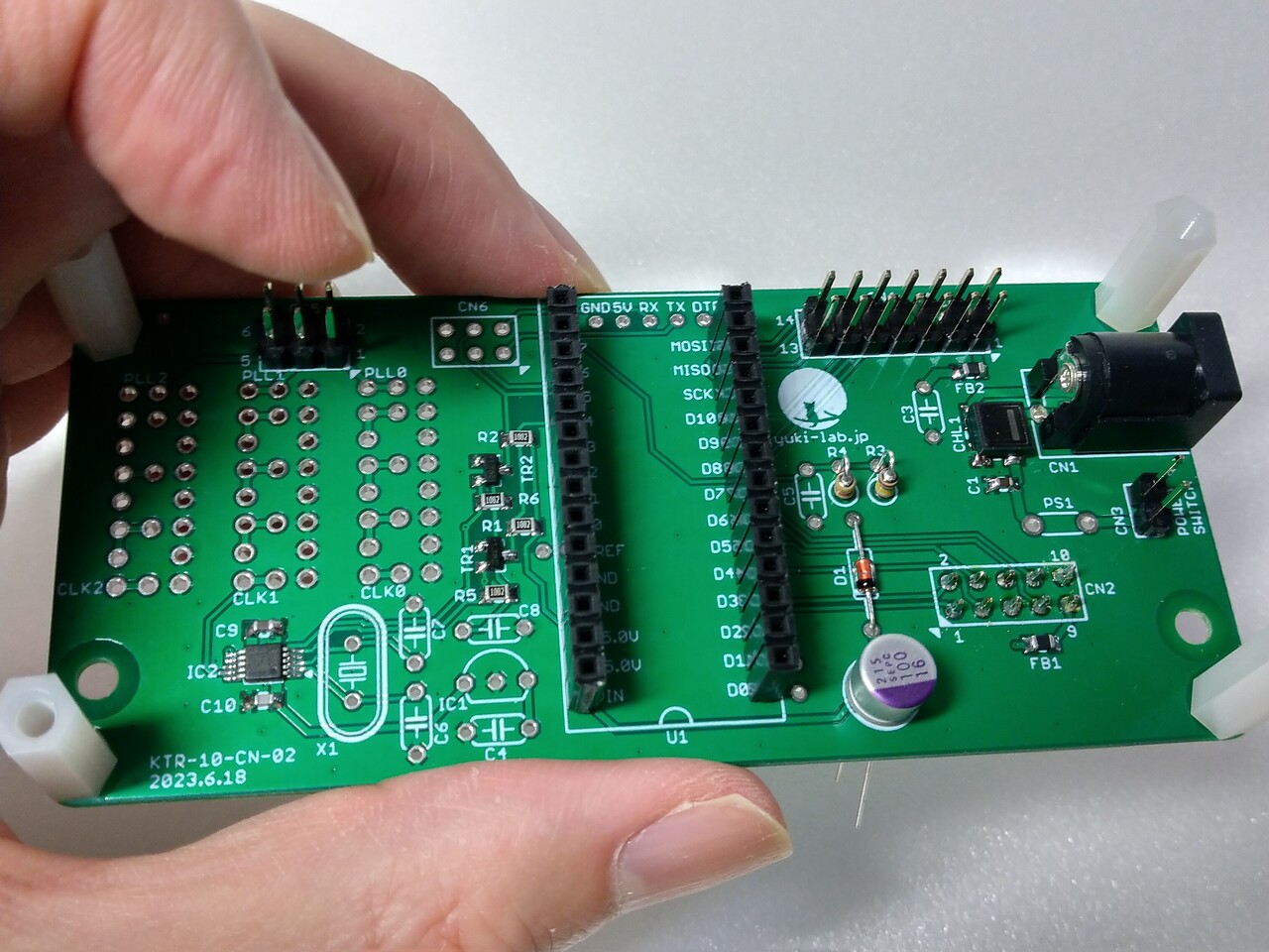 KTR-10 コントロール・PLL基板(CN-02)の作り方