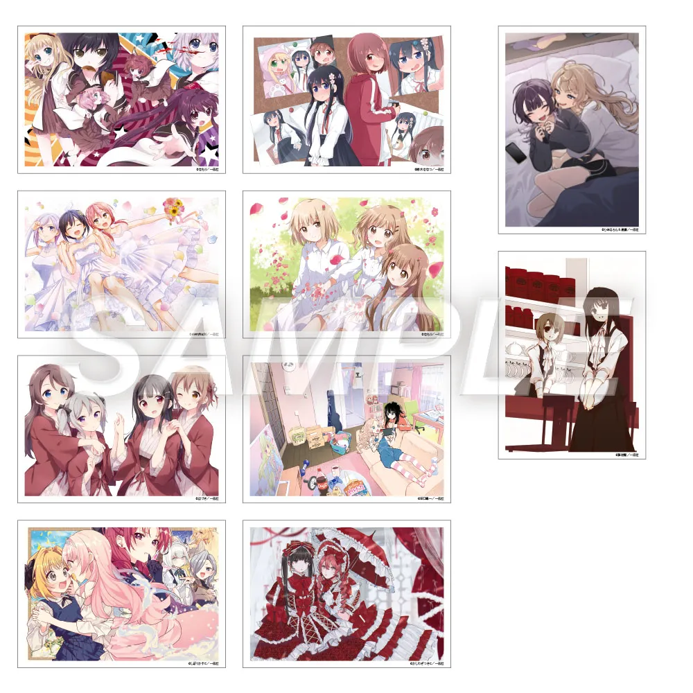 ポストカードセットA【全10種】 | グッズ詳細ページ 百合姫展