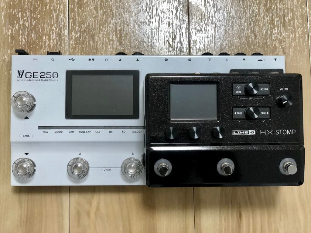 トーンキャプチャーがついた破格のマルチエフェクター！MOOER GE250