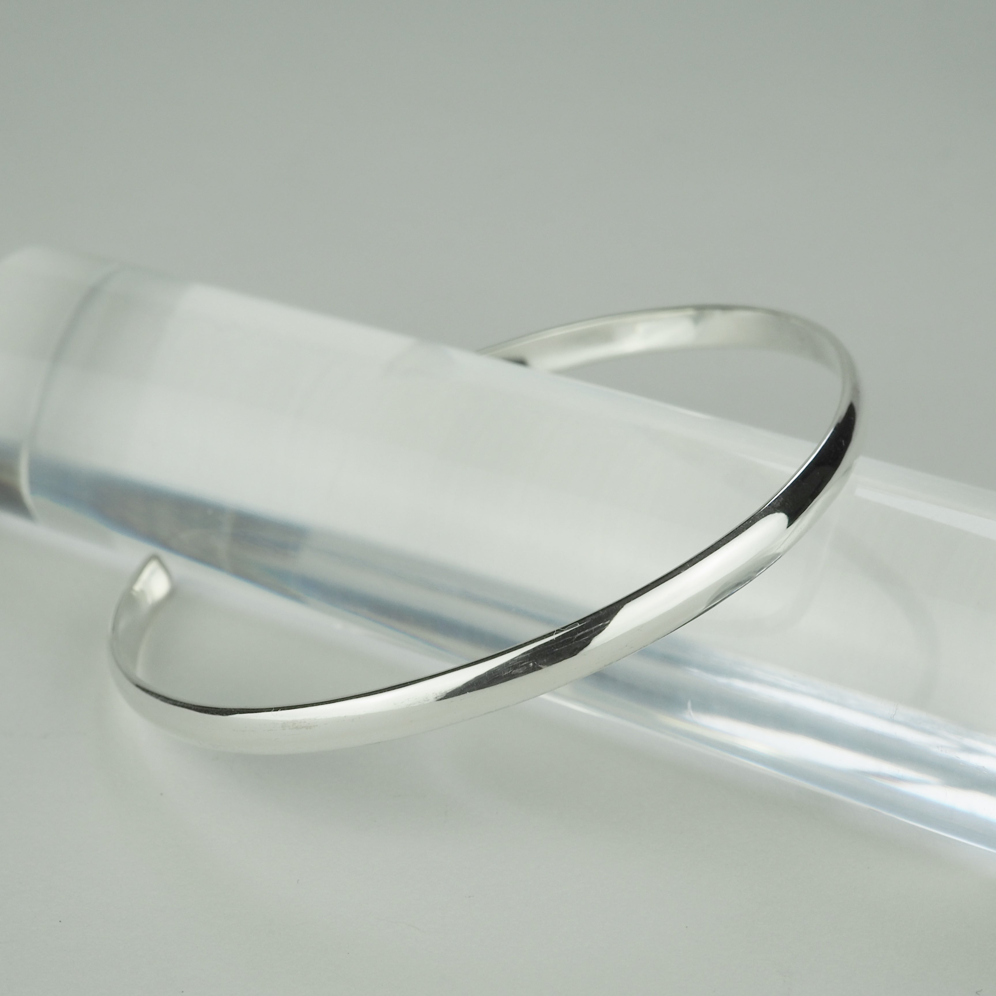 Silver Bangle -Plain- シルバー バングル – yuzen-official