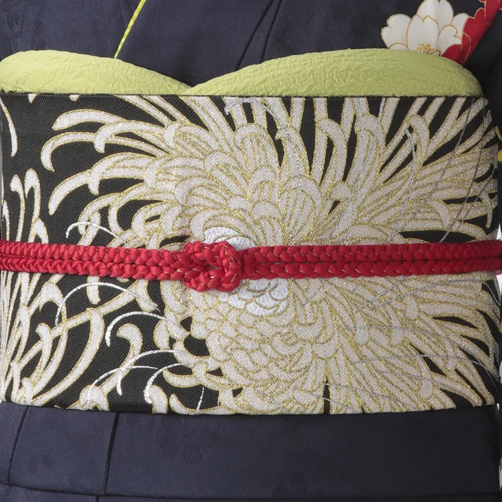 f0522022r】【青・紺系】振袖 レンタル フルセット Lサイズ 【状態:S