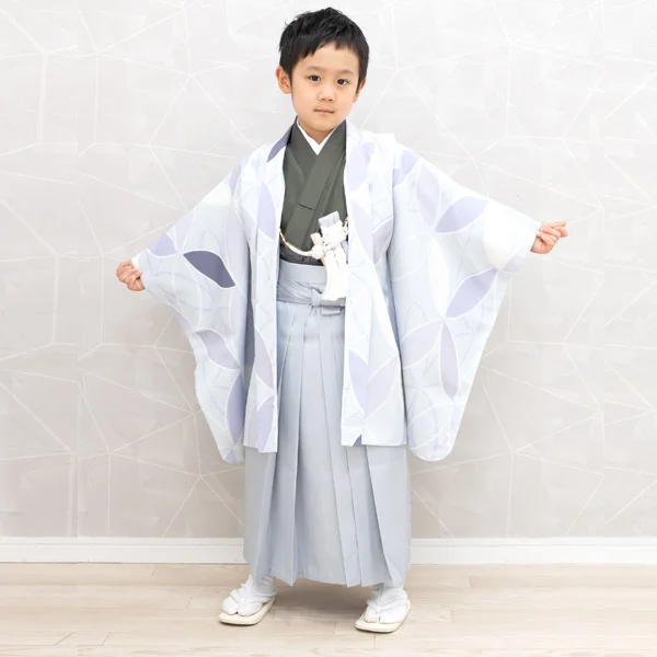 t2255208】【購入】七五三 着物 男の子 5歳 五歳 羽織 袴セット フル