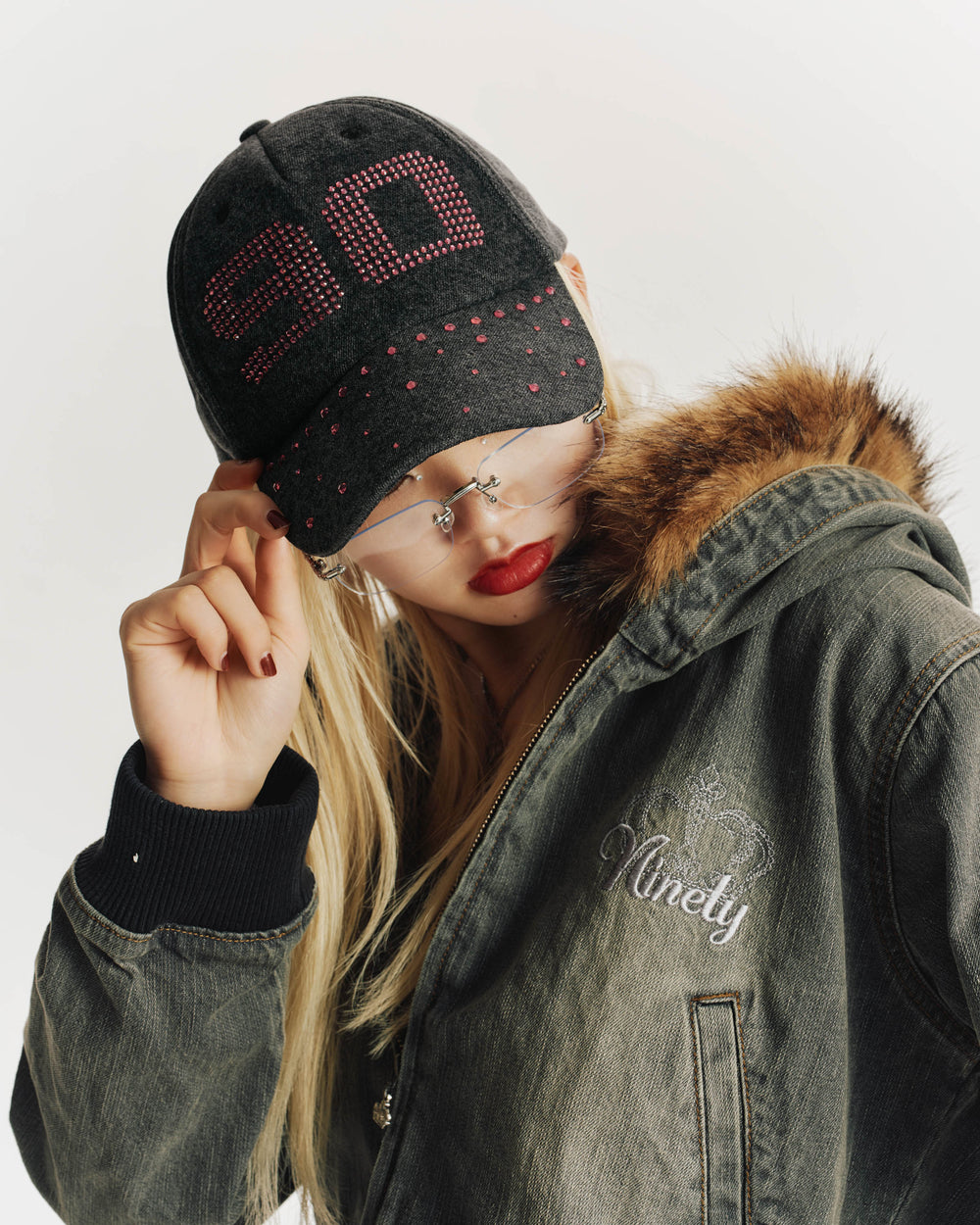 Numbering Studs Cap【9090 girl】 – YZ