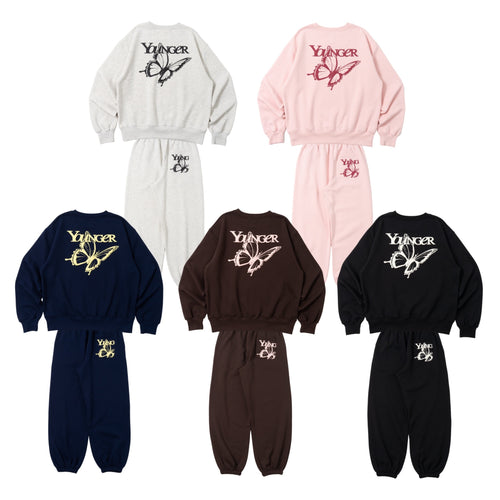 Butterfly logo sweat set up – YZ