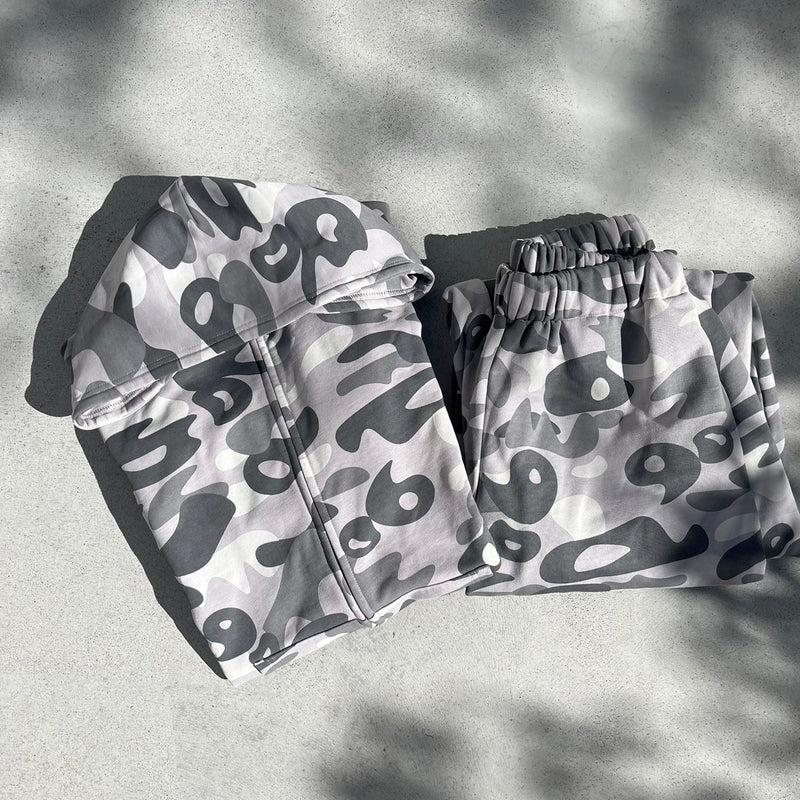 Original Camo Zip Hoodie – YZ