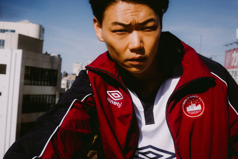 9090 × UMBRO CITY LOGO NYLON JACKET – YZ