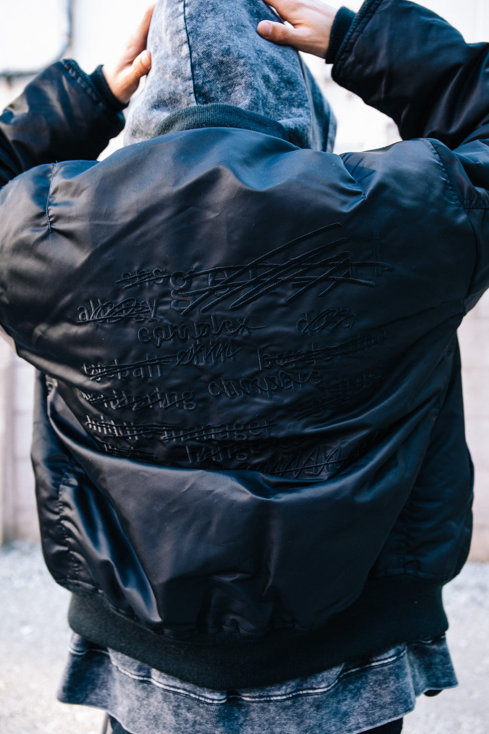 genzai × AVIREX MA-1 – YZ