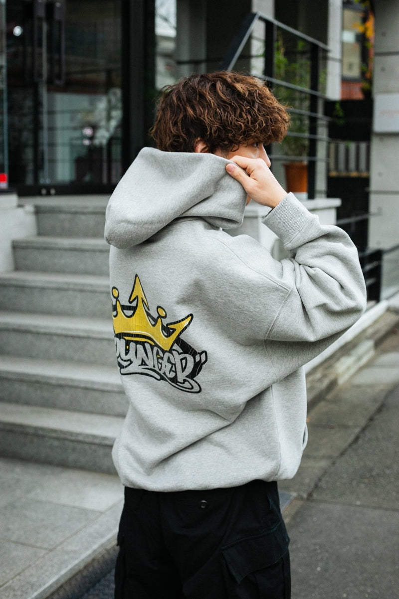 9090×younger song King Logo Hoodie – YZ