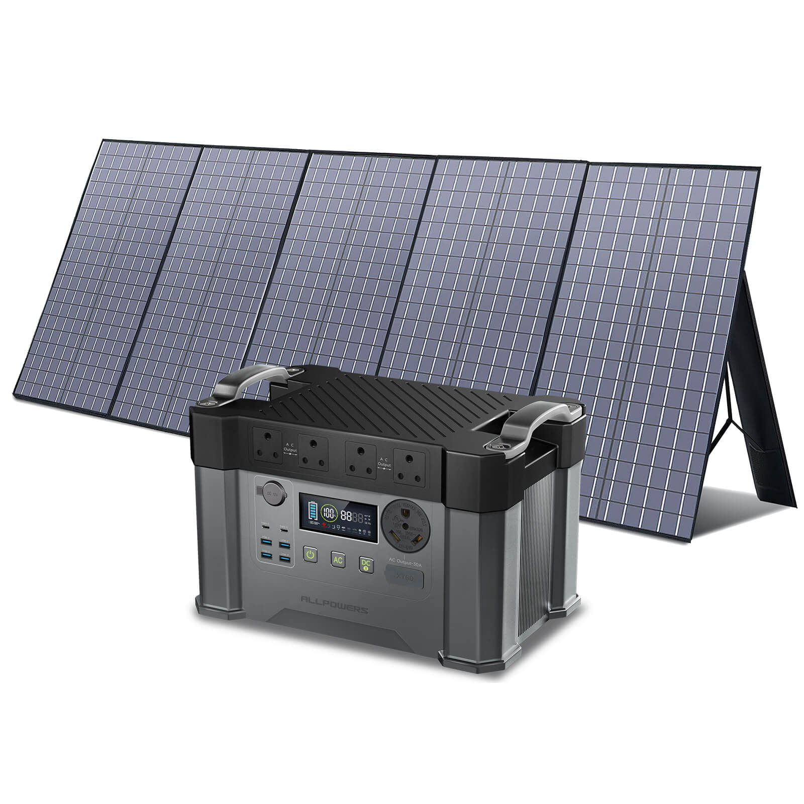 Portable Power Station 2400W 1500Wh Backup Power|ALLPOWERS S2000 Pro