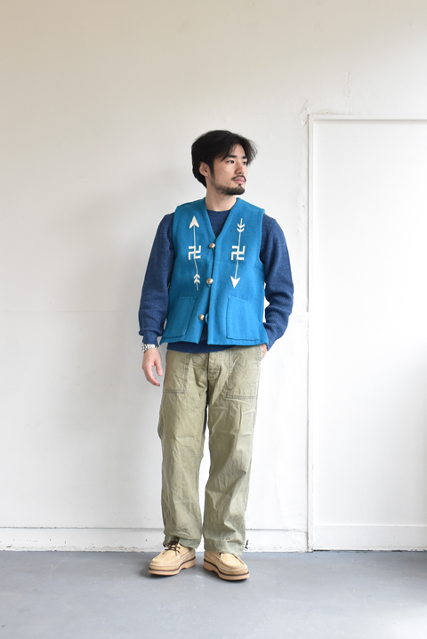 週刊ZABOU「TRUJILLO'S（トルフィリオス）ZABOU 別注 CHIMAYO VEST