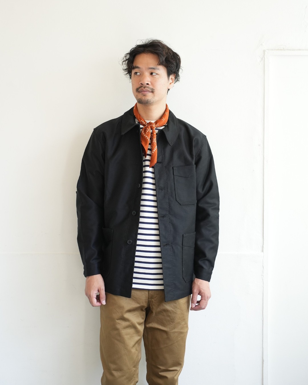 経年変化の楽しめるLE TRAVAILLEUR GALLICE フレンチモールスキン