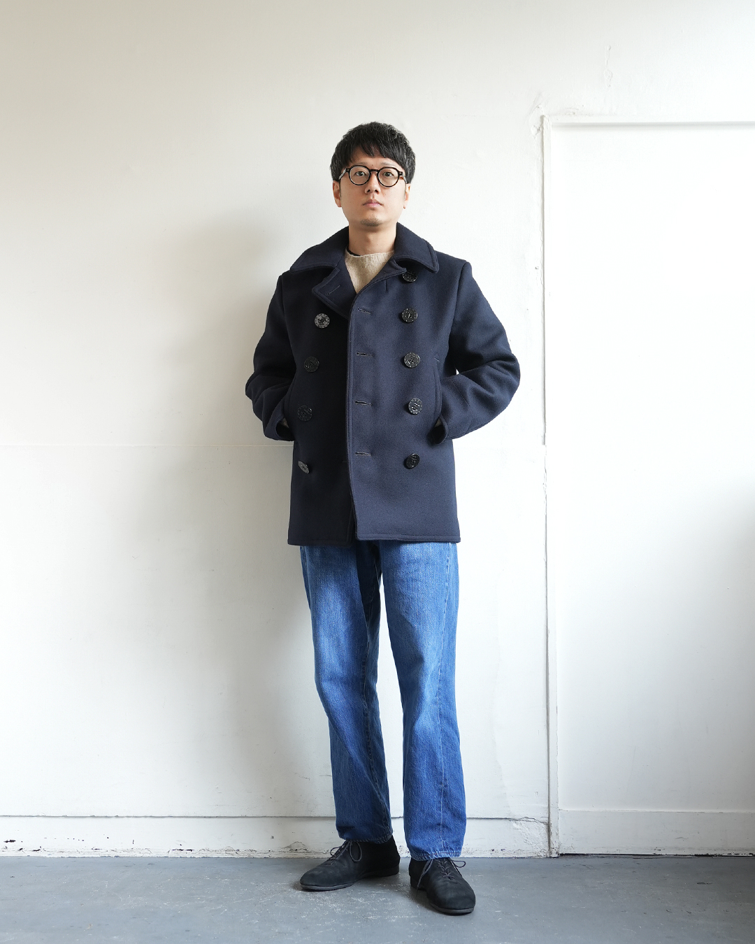 BUZZ RICKSON'S（バズリクソンズ）のPコートと合わせたいセーターたち