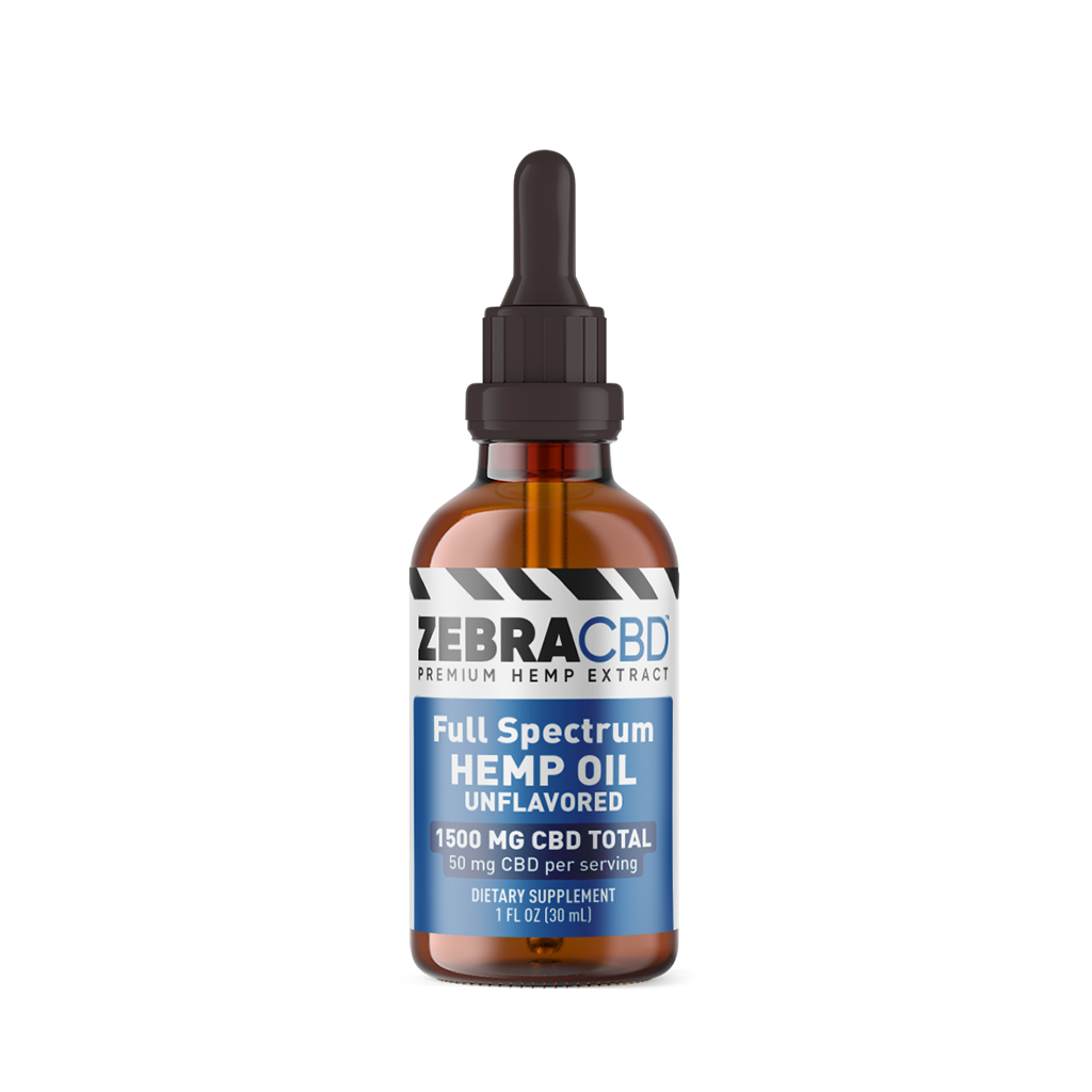 Full Spectrum CBD Oil Blend | Zebra CBD