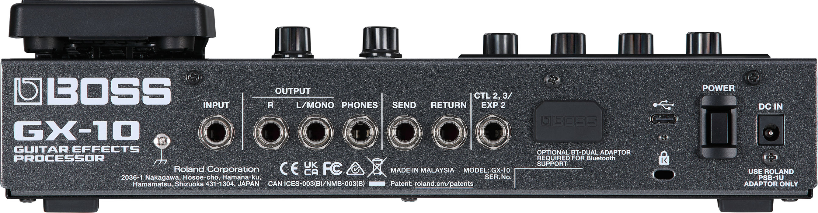 Boss GX-10 Multi-Effect Processor for Sale in Canada | Zedem