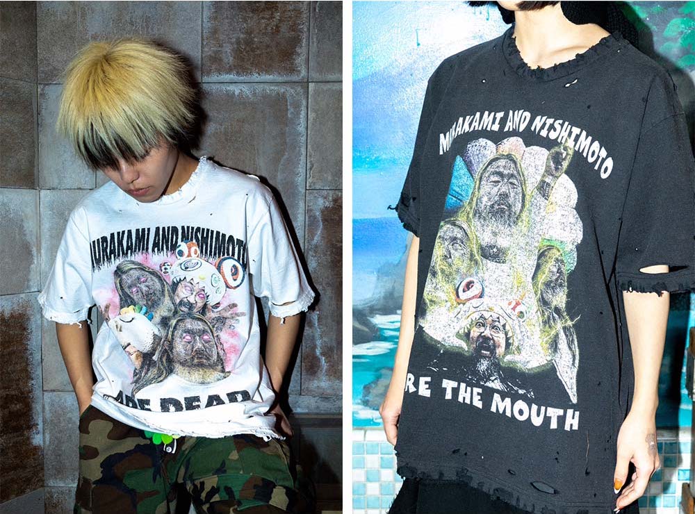 2月26日(水)20時よりWebショップにて、NISHIMOTO IS THE MOUTH × 村上