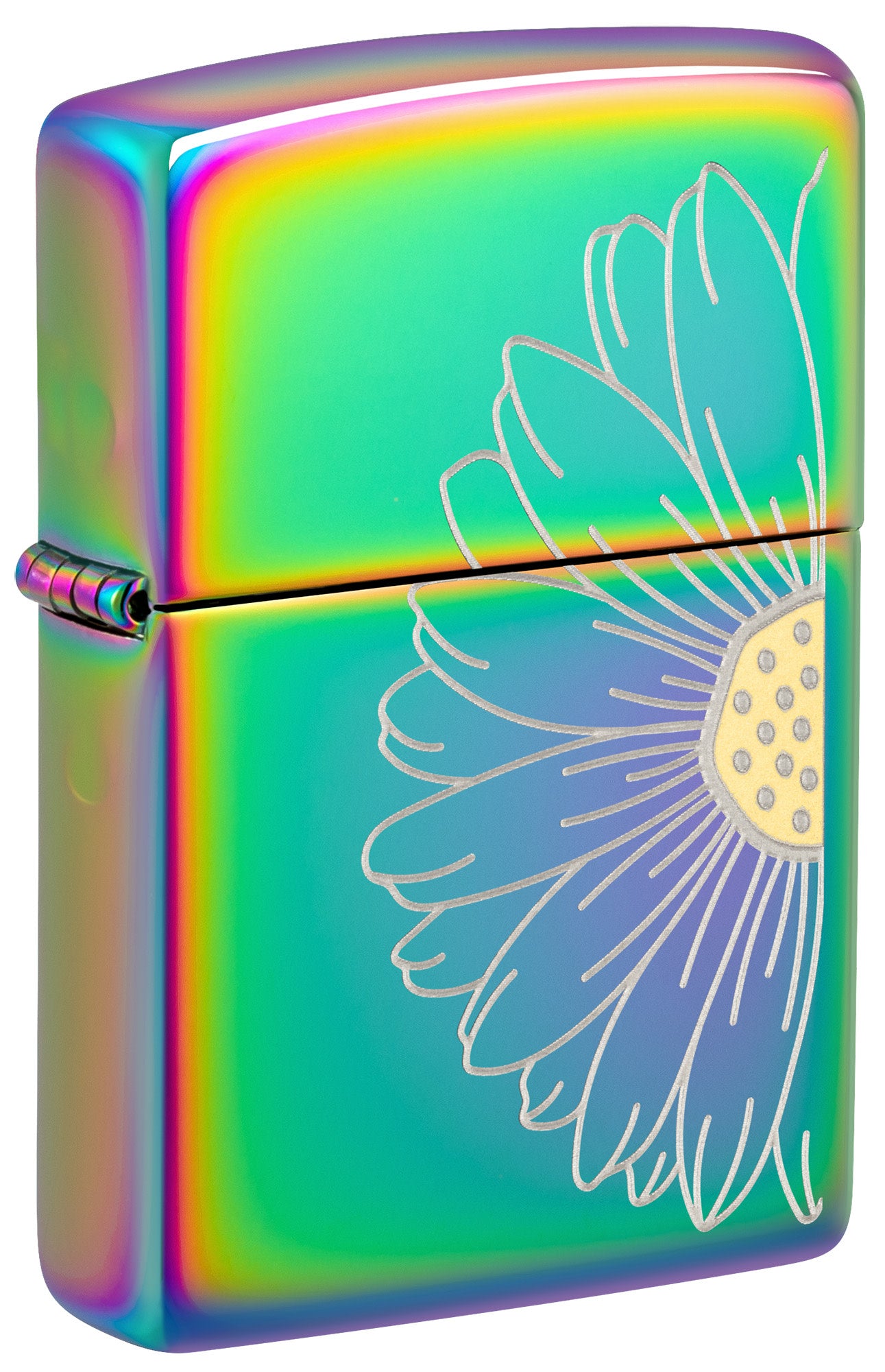 Zippo Daisy Design Multi Color Windproof Lighter – Zippo USA