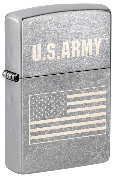 U.S. Army® Flag Design Street Chrome Windproof Lighter – Zippo USA