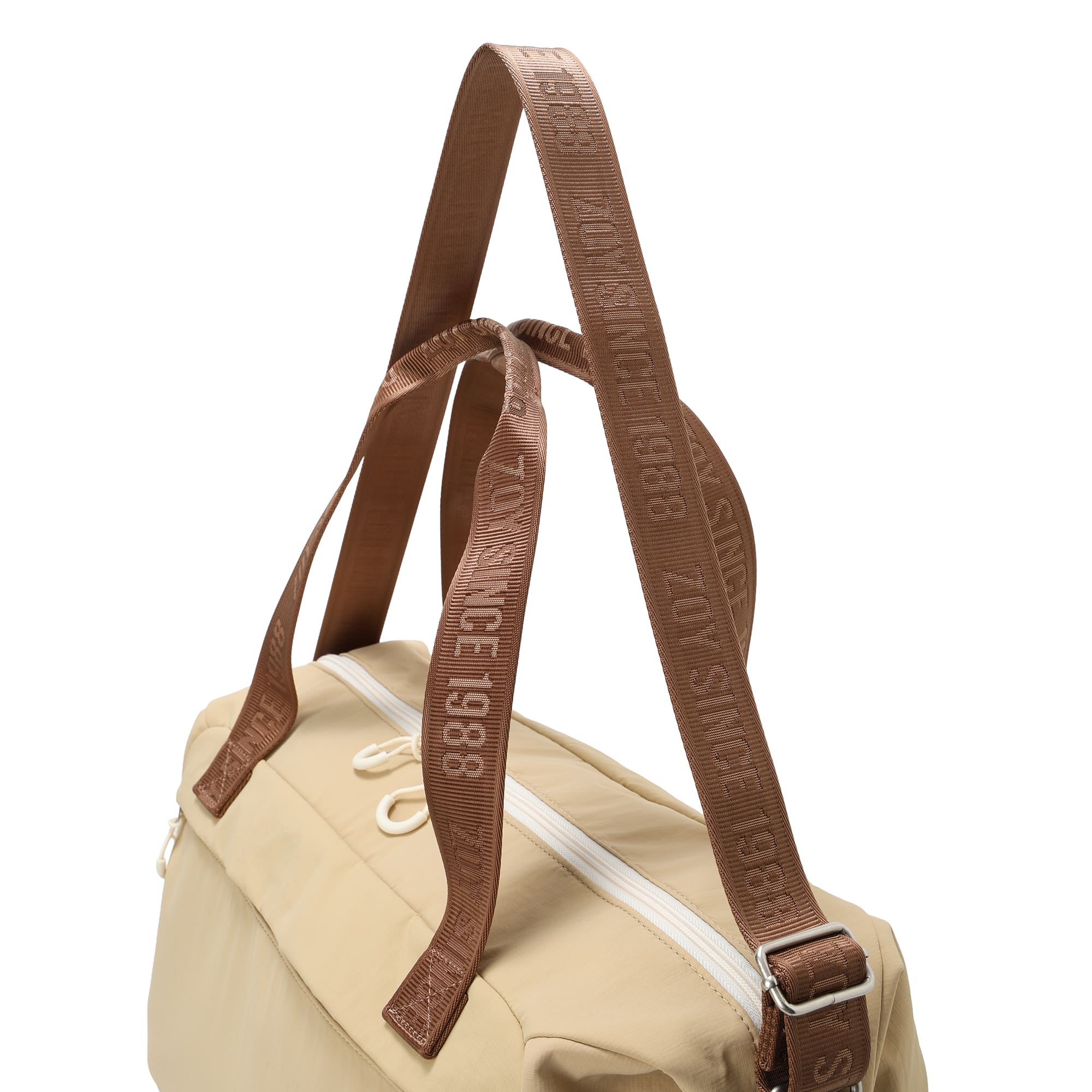 UNISEX ボストンバッグ チャコール