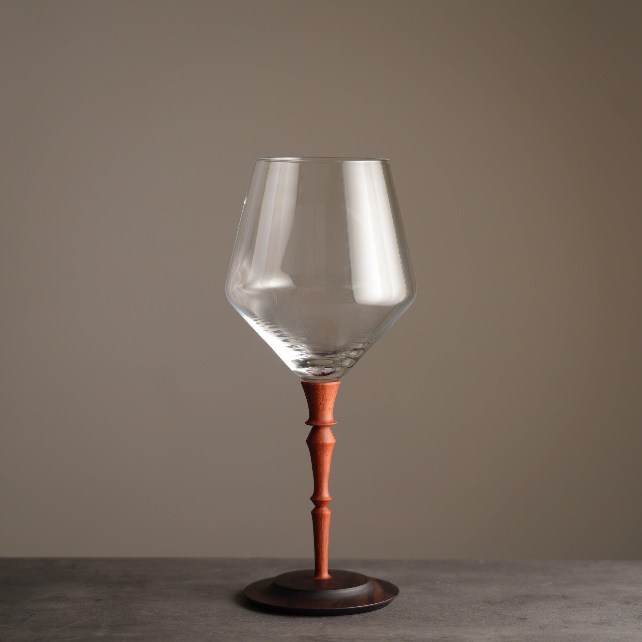 ZWIESEL x MOKU / 赤ワイン 465ml パドック × 縞黒檀 / ハンドメイド