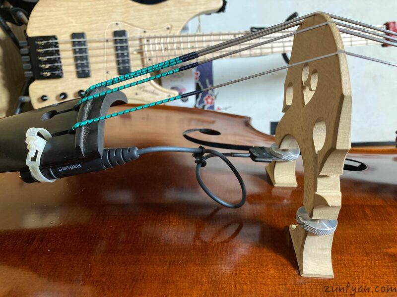 ウッドベース・コントラバスのマイクとピックアップのレビュー