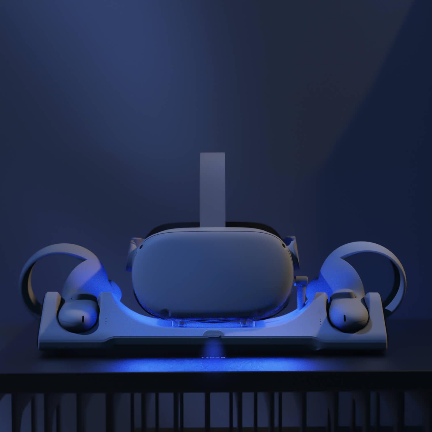 ZyberVR Oculus Quest 2 Charger for Headset and Controllers Charging