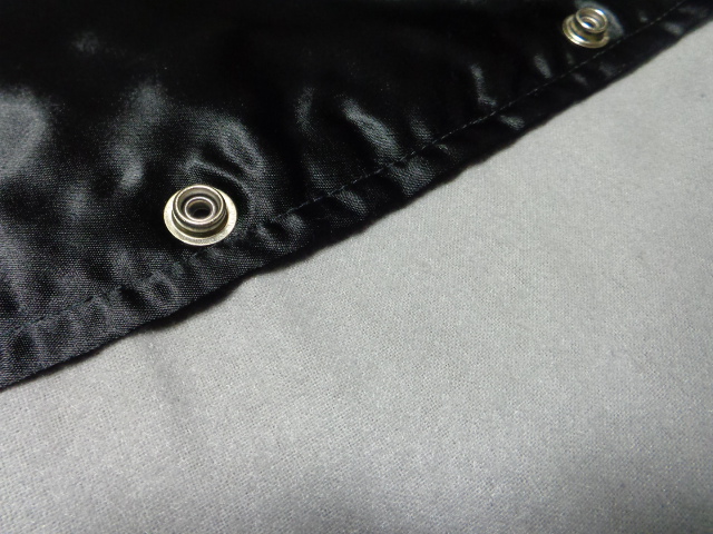 80'S MTV SATEN JACKET（MTV ミュージックテレヴィジョン ロゴ刺繍入り