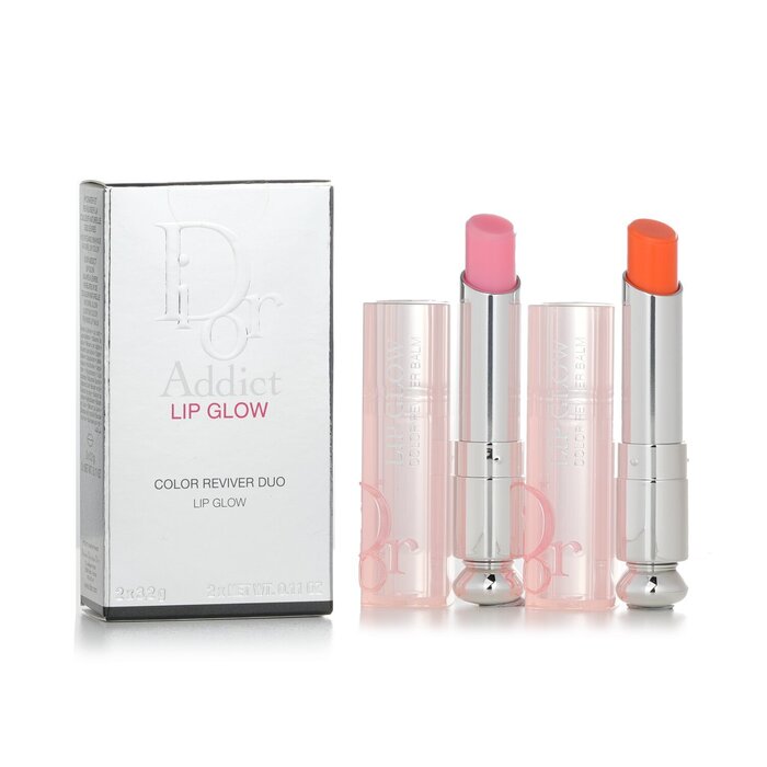 Christian Dior Addict Lip Glow Duo Set 2pcs | Strawberrynet JPEN