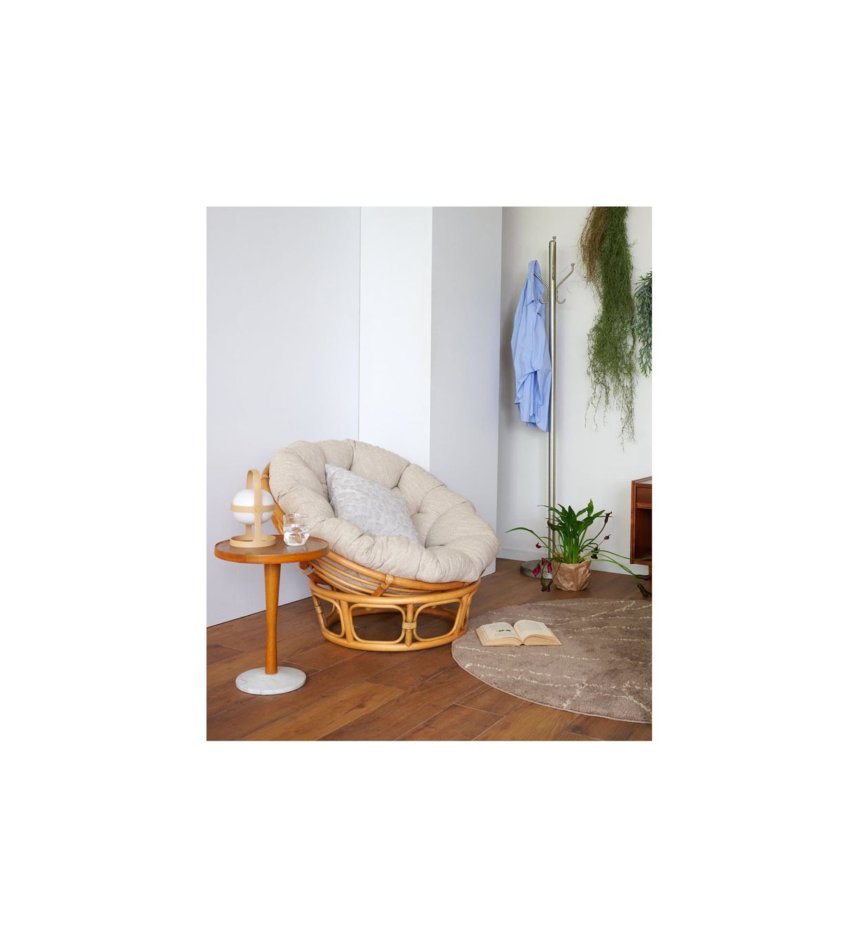 WICKER EASY CHAIR 2nd IVORY | JOURNAL STANDARD FURNITURE