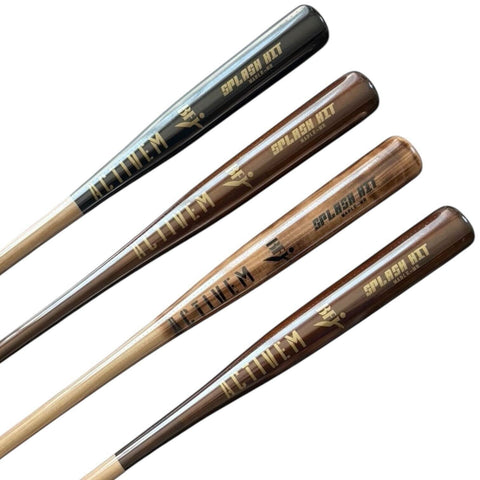 SPLASH HIT 公式戦対応 硬式木製バット グラスグラスファイバー加工
