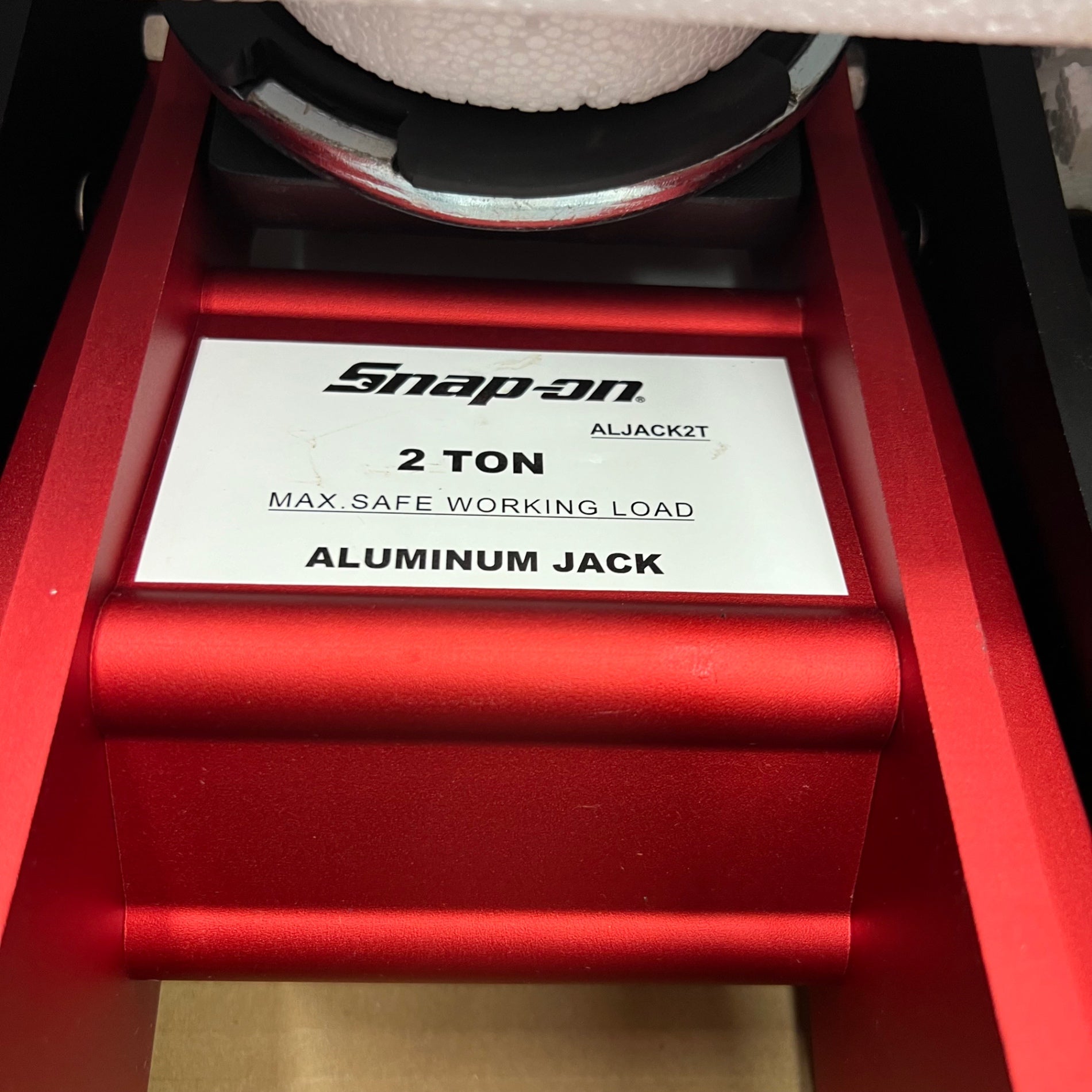 スナップオン アルミジャッキ レースジャッキ 2T 軽量 ALJACK2T Snap
