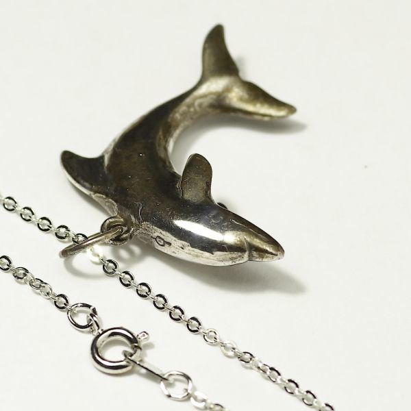 バーミンガム BIRMINGHAM ホールマーク 925 純銀 イルカ シルバー