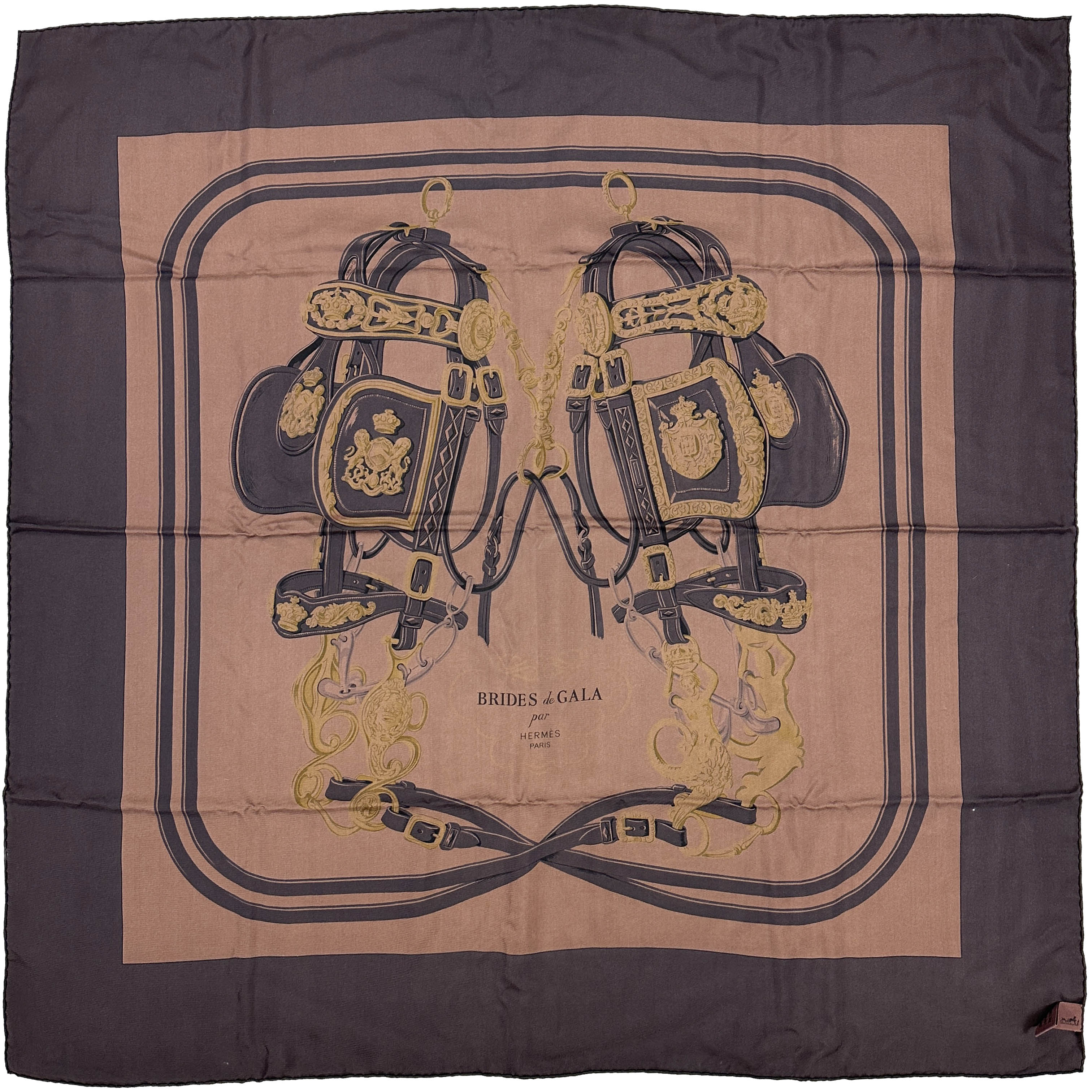 Hermès Brides de Gala Dip Dye 90