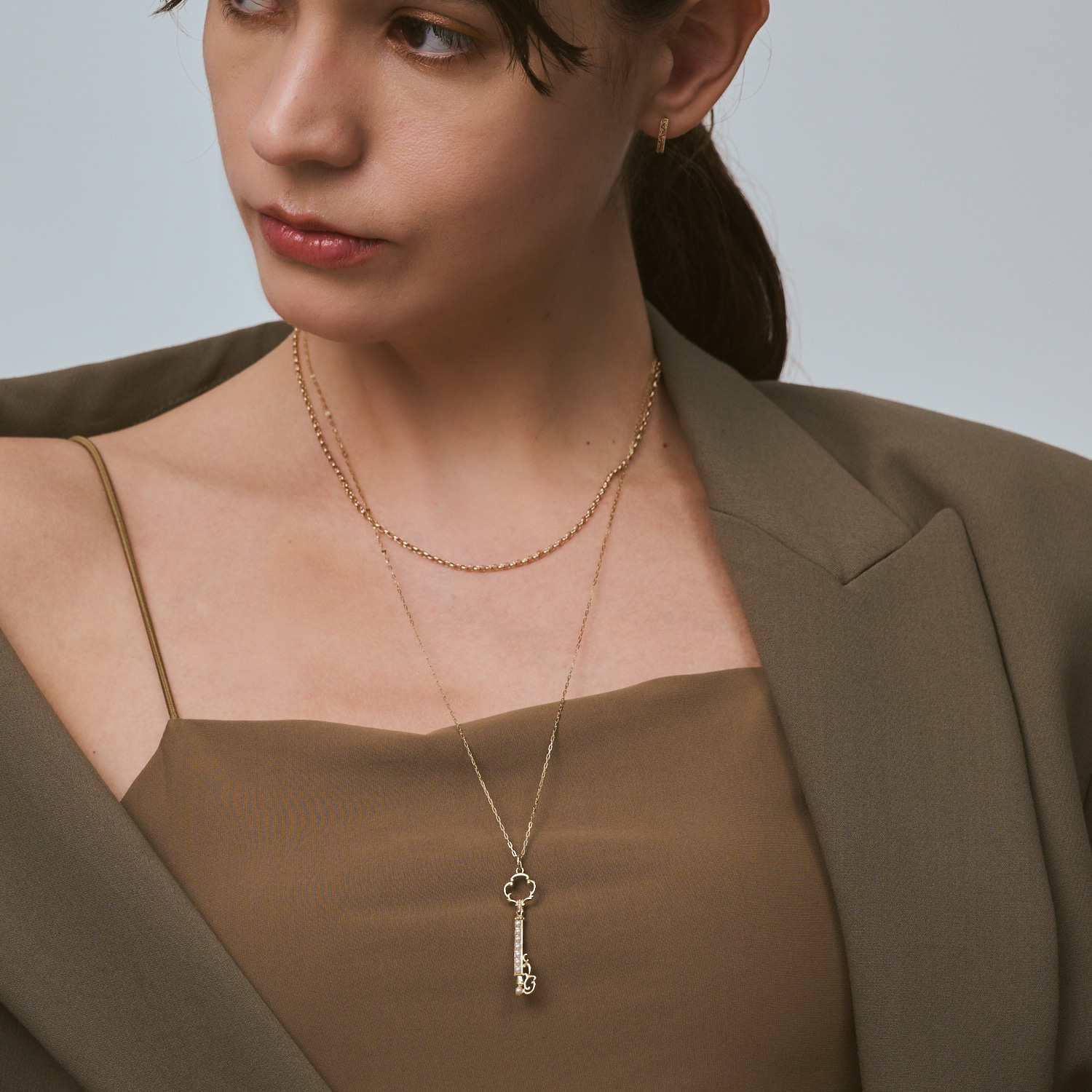 K10パールチャーム｜ネックレスチャーム｜アガット 公式オンラインストア