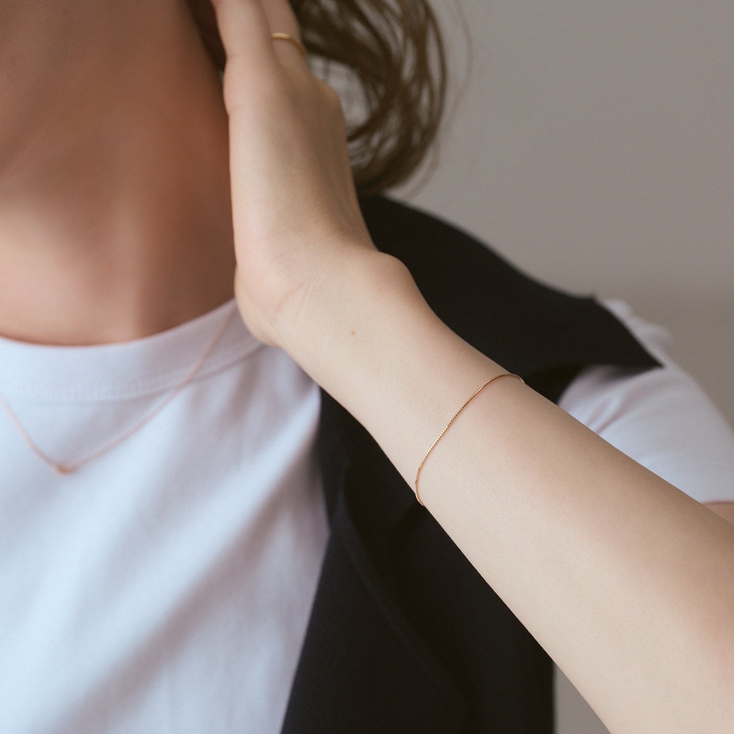 WEB限定》K10ブレスレット（ピンクゴールド）｜ブレスレット｜アガット