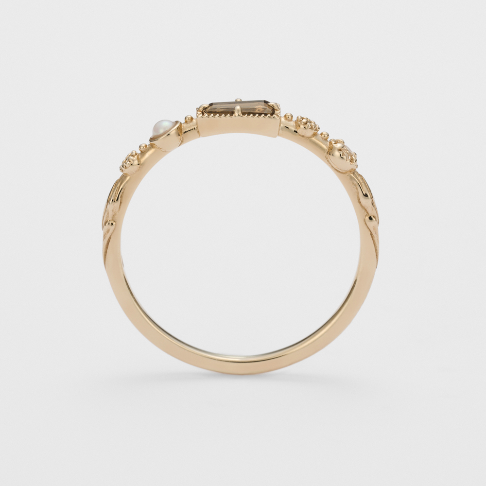 K5クォーツ／パールリング｜リング｜アガット 公式オンラインストア