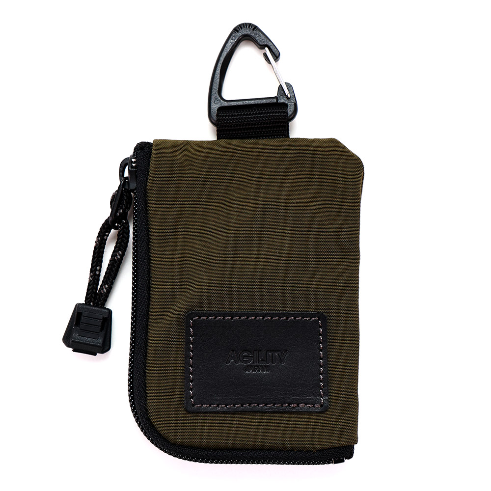 ヴァレクL-ZIPウォレット』(全4色)塩縮加工ナイロン/最低限の現金