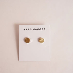 マークジェイコブス ゴールド 六角形 ピアス MARC JACOBS |高円寺