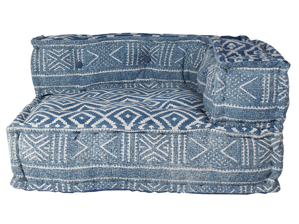 クーポン対象】ブロック マルチ ソファ コーナー ノス ブルー - a