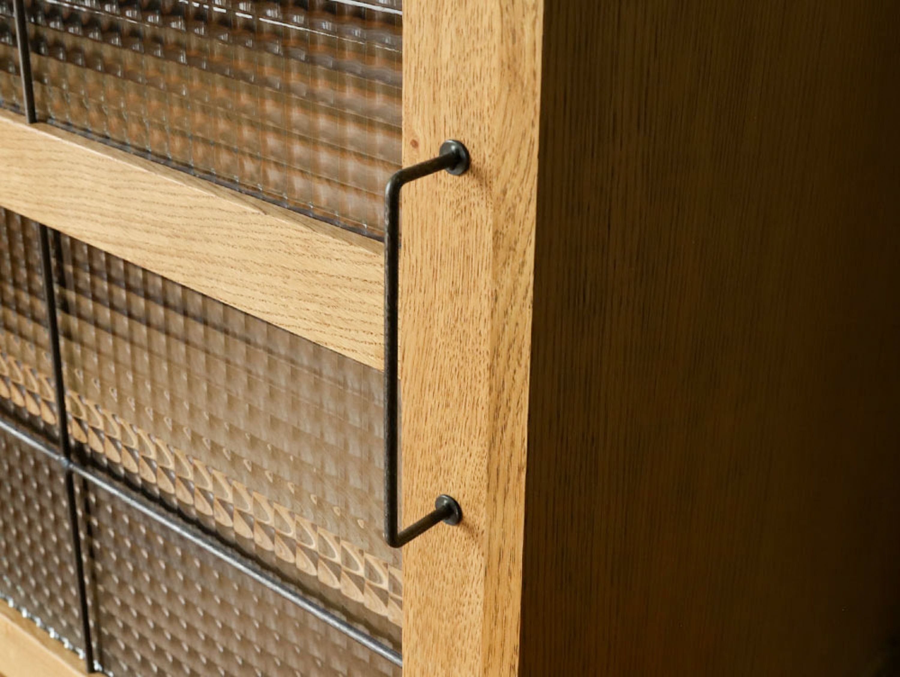 クーポン対象】カデル スライドガラスキャビネット ハイ - a.depeche