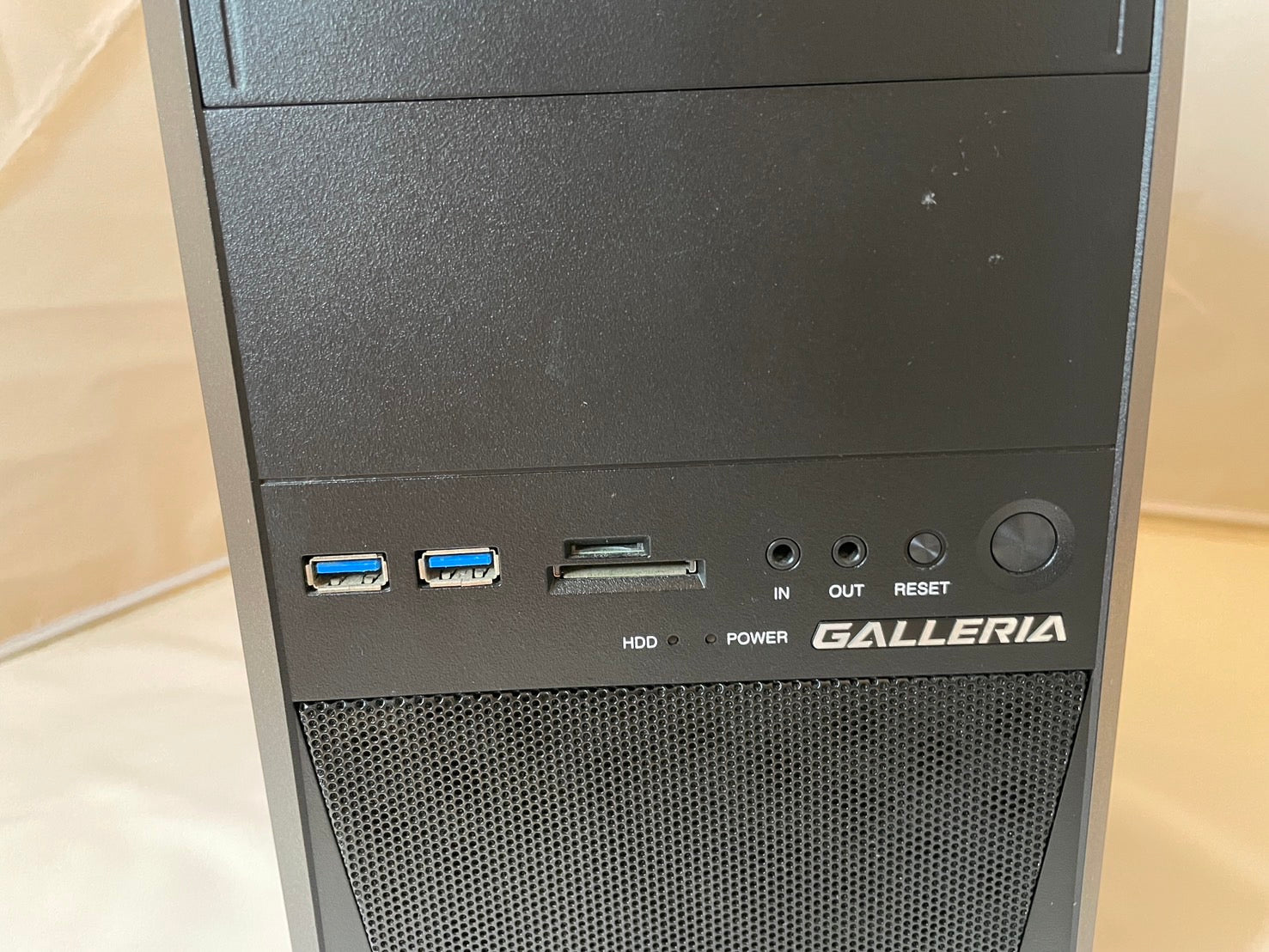 GALLERIA Core i7-7700×GeForce GTX 1060 3GB【Cランク】| 中古