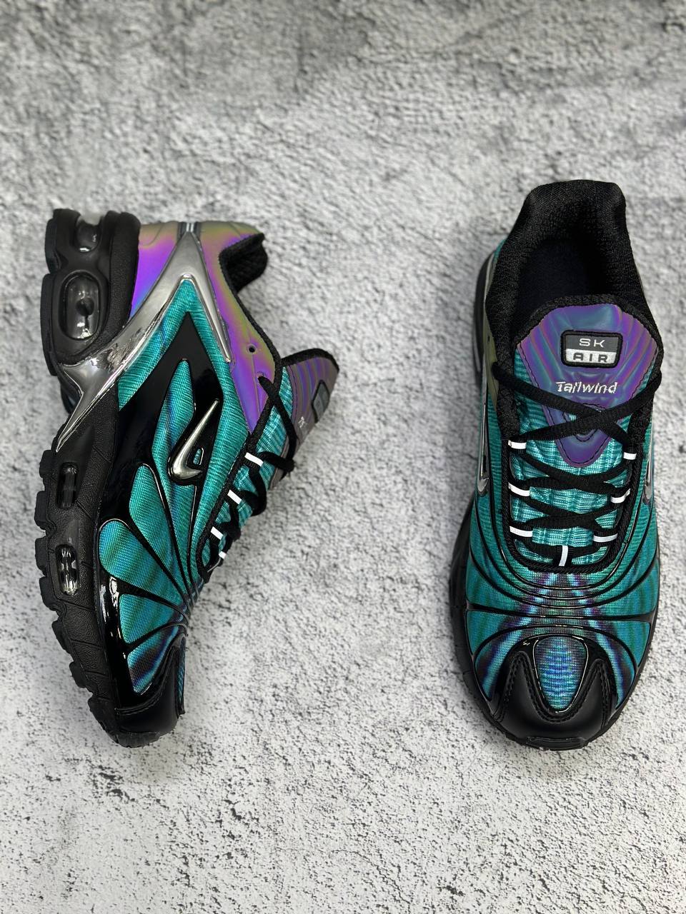 Male Nike Skepta x Air Max Tailwind 5 masculine sneakers of male