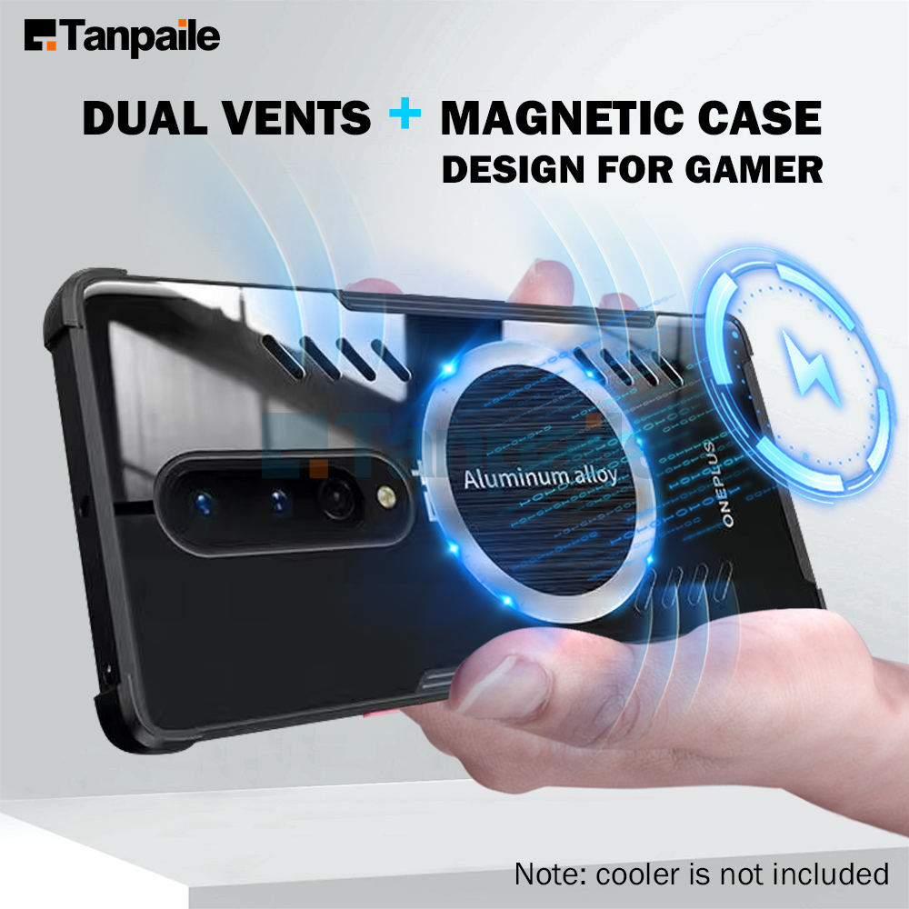 Magnetic Cooling Phone Case For Oneplus 8 8T Pro Shockproof Casing