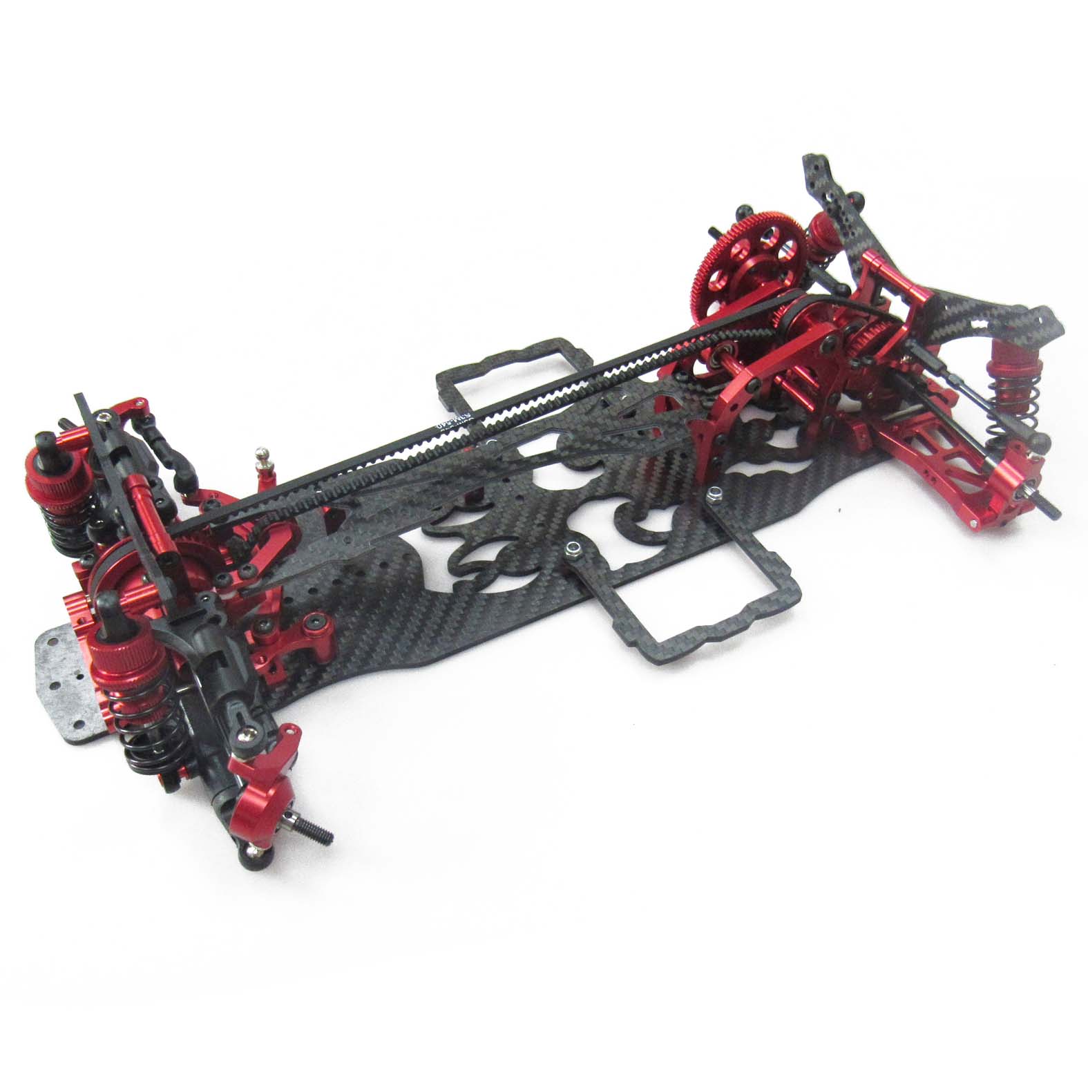 ドリフト用レーシングカーシャーシキット,oem 1/10アロイおよび