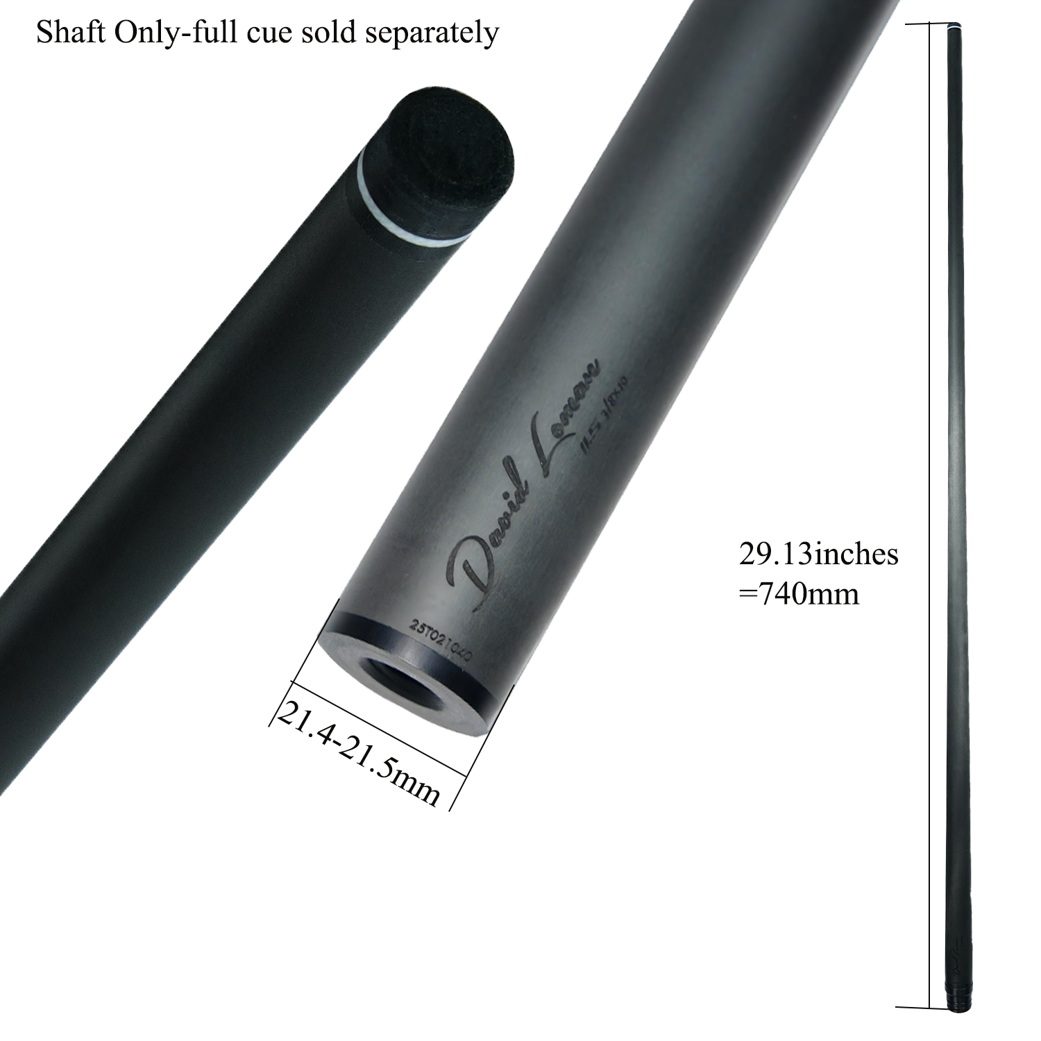 DAVID LOMAN 初代バージョン プレイ/ヒットキュー シャフト カーボン