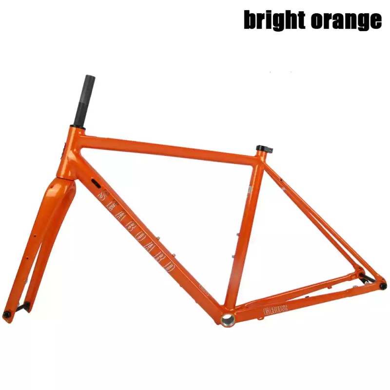 700C seaboard砂利ロードバイクフレームセットカーボンファイバー