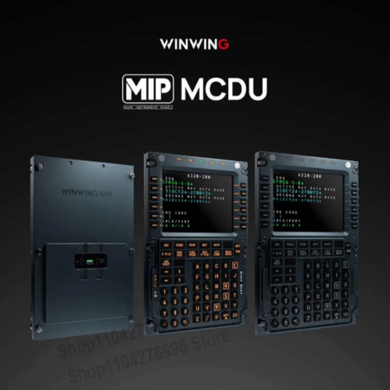 WINWING フライトシミュレーター MCDU Toliss Fenix 飛行制御