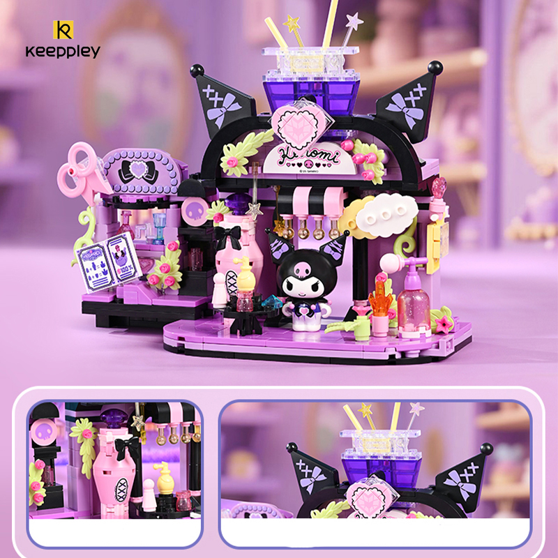 2025 Keeppley Sanrio Building Blocks Original Kuromi Melody Gemini